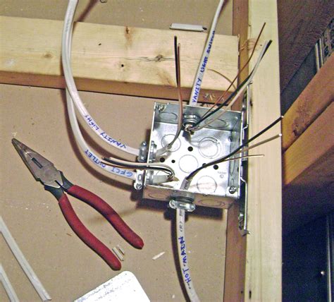 adding a ceiling junction box|installing ceiling outlet box.